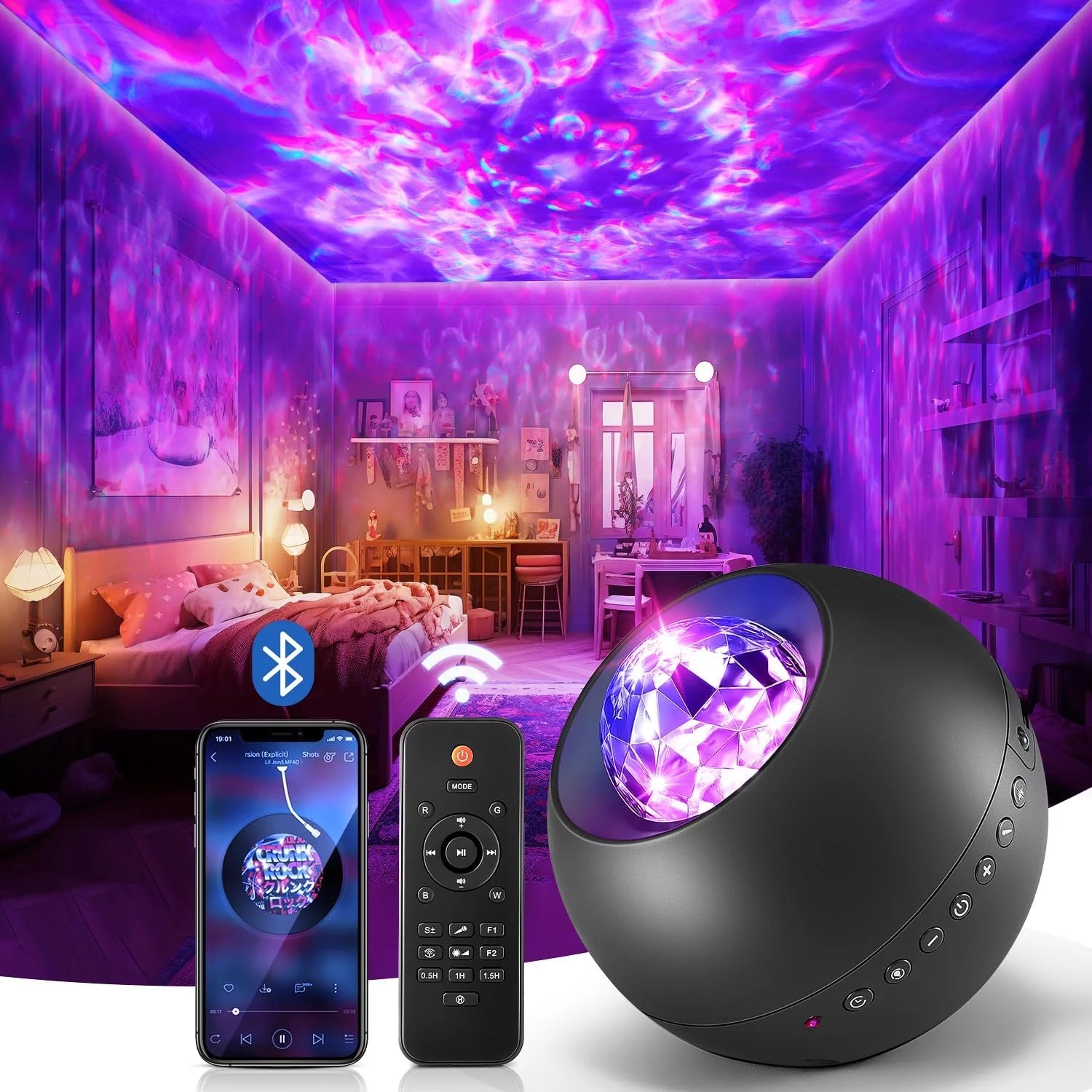 Galaxy Projector for Bedroom