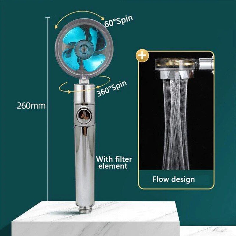  Shower Head with Adjustable 360° Rotation 