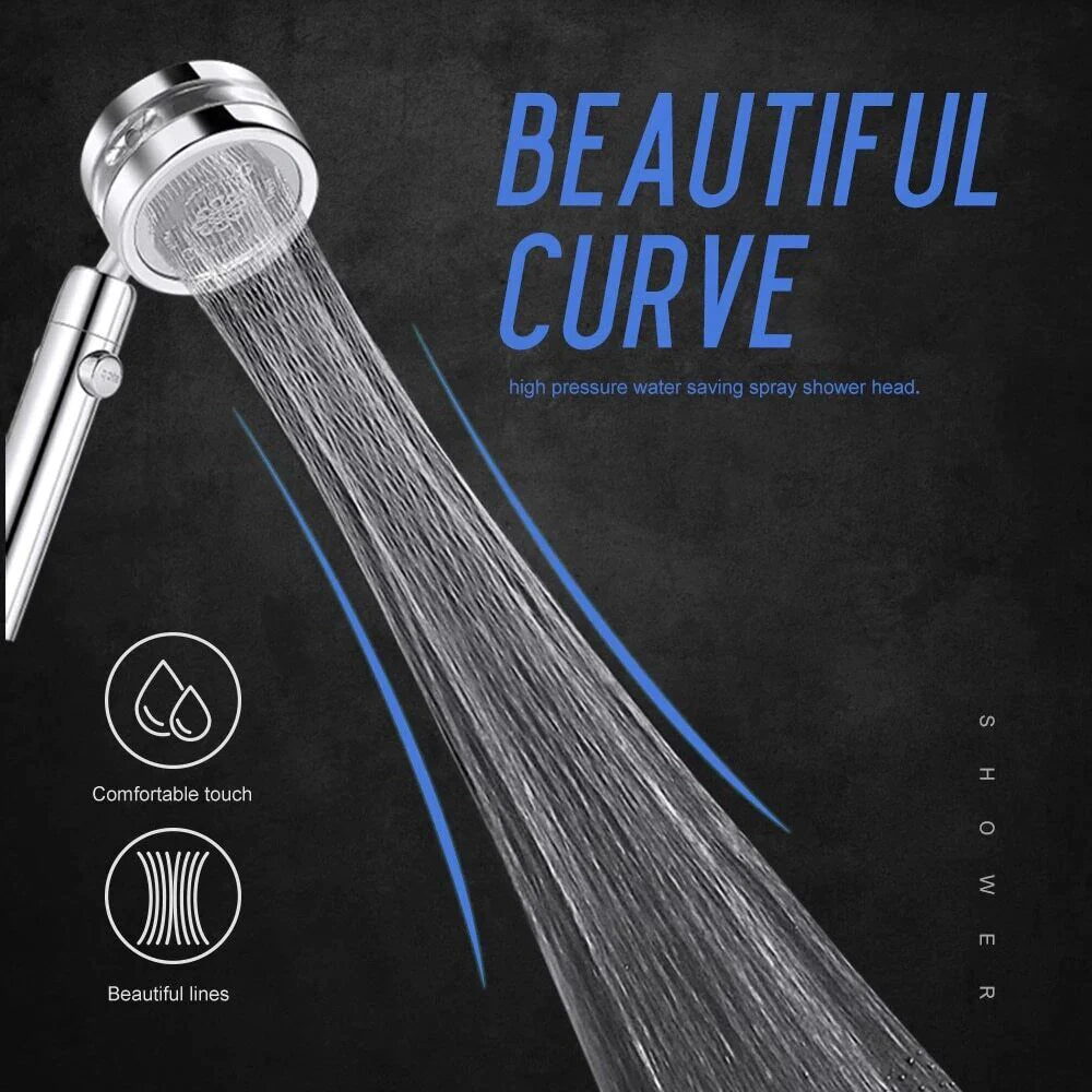  Shower Head with Adjustable 360° Rotation 