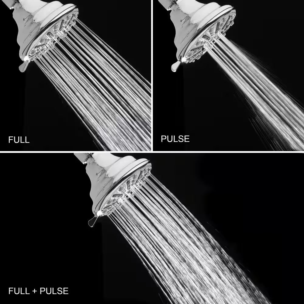  Single Wall Mount Fixed Shower Head 